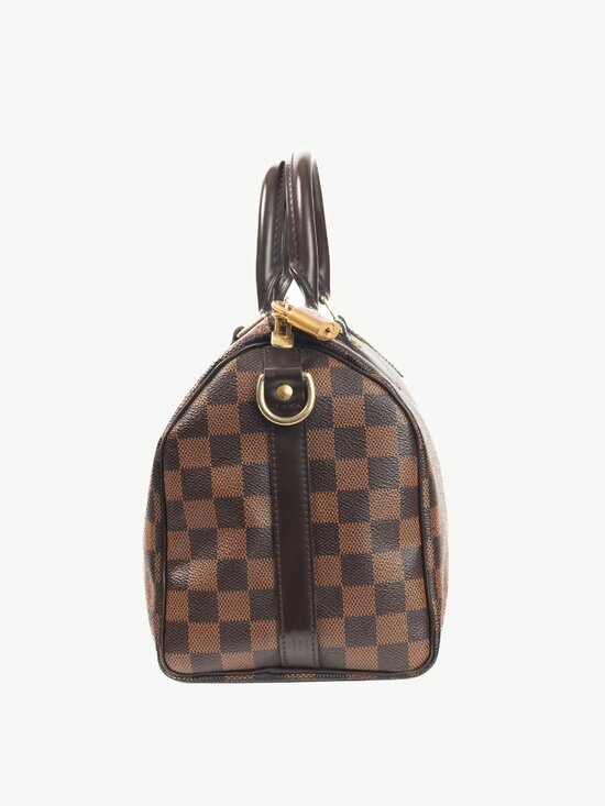 Louis Vuitton Speedy Bandouliere NM 25 Damier Ebene Canvas Handbag - Picture 3 of 13